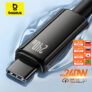 כבל טעינה Type C סופר מהיר 240W